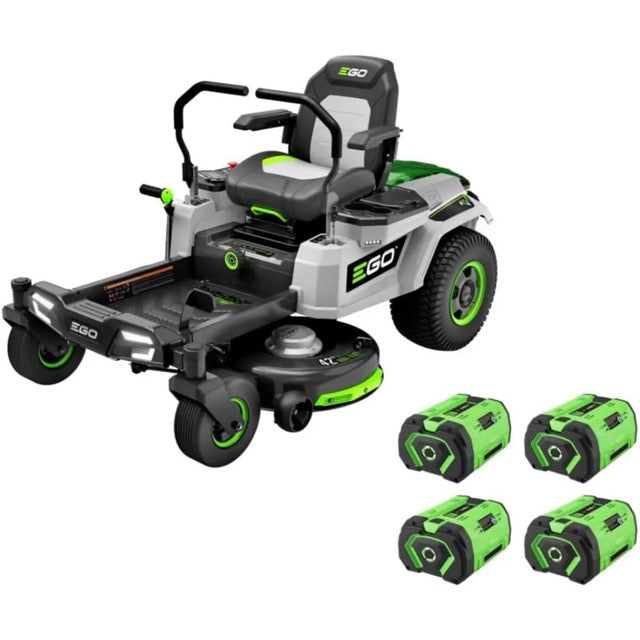 EGO Power 42 Inch 56 Volt Lithium Battery Zero Turn Riding Mower (Charger Included) - Image 1