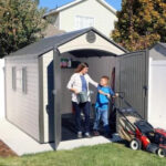 Lifetime 8 ft x 10 ft Garden Shed - Image 2