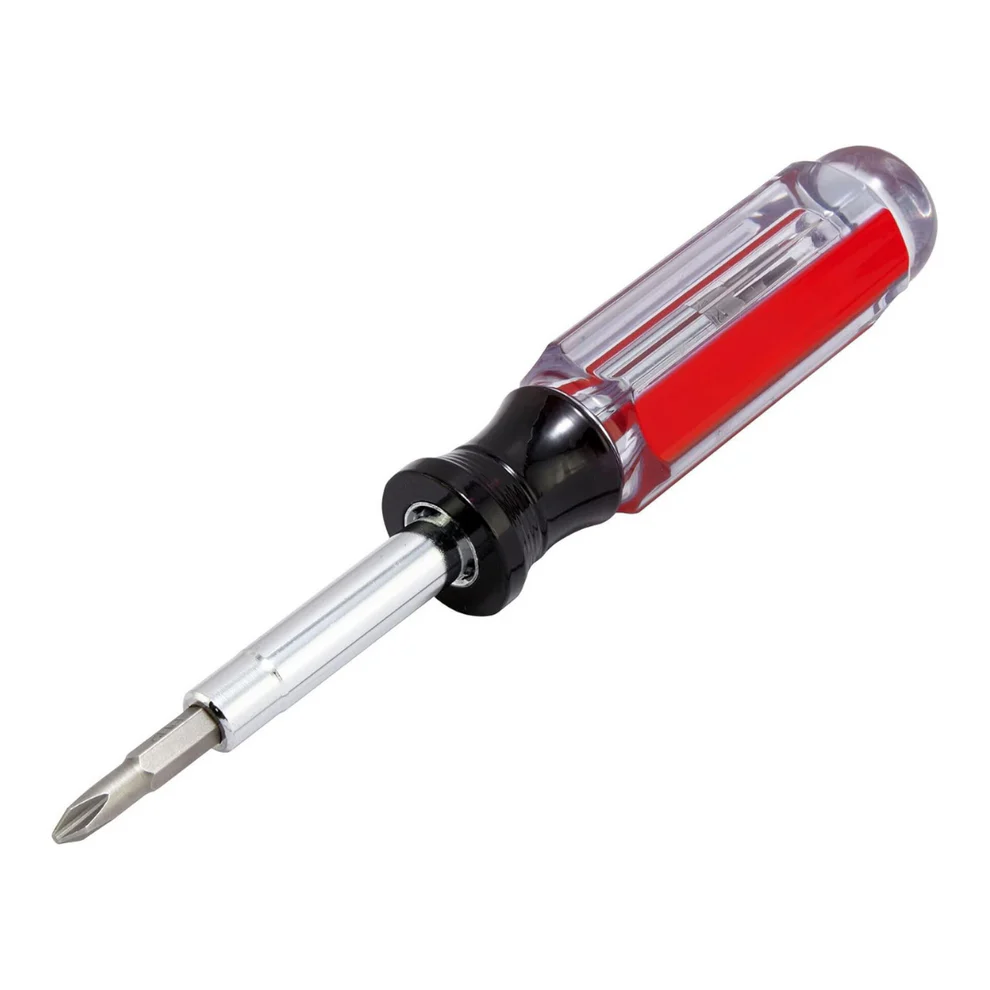 Union Auto Parts 8-Inches Multi-Bit Screwdriver