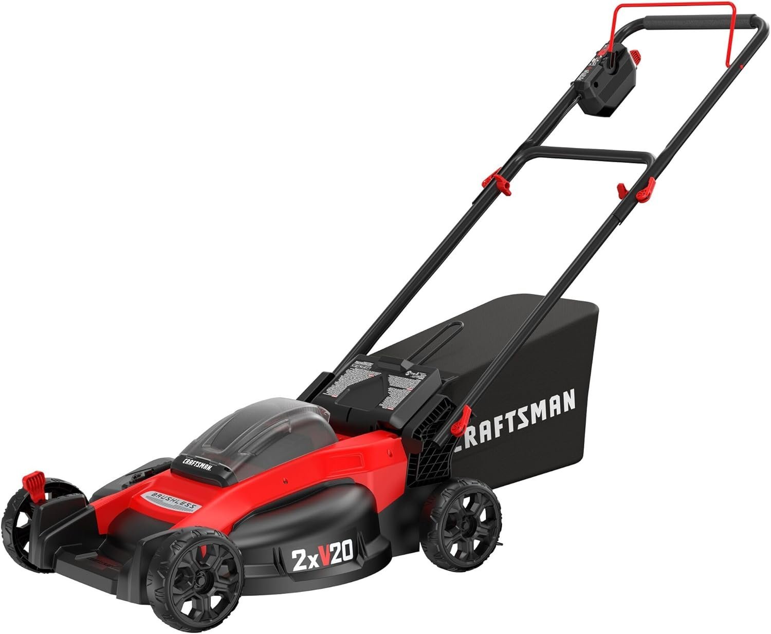 29142_71ryc0wuzgl._ac_sl1500 CRAFTSMAN V20 20-Inch Cordless Push Lawn Mower - Image 1